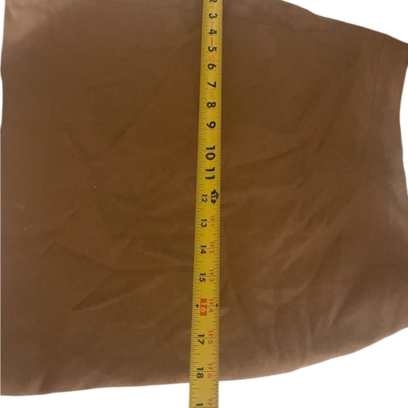 J. Crew Factory Skirt Pencil Brown Size 2 - Picture 3 of 11